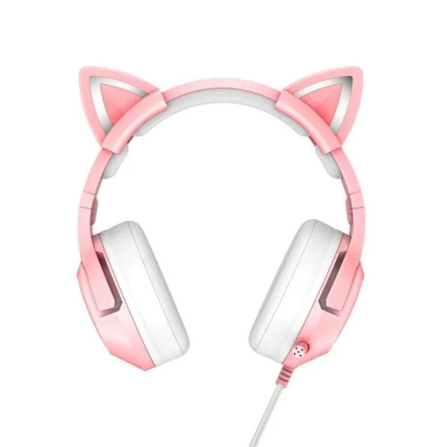 Ακουστικά Virtual7.1 Surround Sound, Ακουστικά Cat Ear, Bluetooth 5.0RGB, Φωτισμός, Ανασυρόμενο 1
