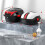 35L Motorcycle  Case with Brightness Reflectors, Large Capacity Waterproof Tail Box Black 5