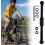 Trainer Skewer For Bicycle Replacement Axle For Cycle Wheel Trainer Adjustable Width M12xP1.0 2