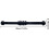 Trainer Skewer For Bicycle Replacement Axle For Cycle Wheel Trainer Adjustable Width M12xP1.0 5