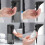 Automatic Liquid Soap Dispenser Rechargeable-White Bubble Model 3
