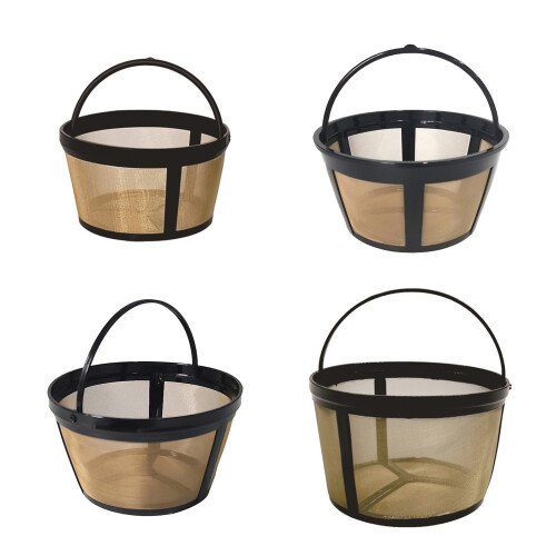 User Friendly Metal Coffee Filter for 4/6/8/12 Cup-6 cups 1