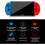 Console de jogos portátil retrô multifuncional, 16 GB de memória, tela LCD colorida de 7,1 polegadas, compatível com mais de 10.000 jogos, 3
