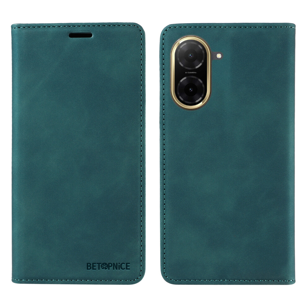 (Green) For Xiaomi Redmi A5 Nfc (Eu) (173.45Mm) Case Betopnice Magnetic Closure Rfid Blocking Wallet Stand Leather Phone Cover Green 6914289317732
