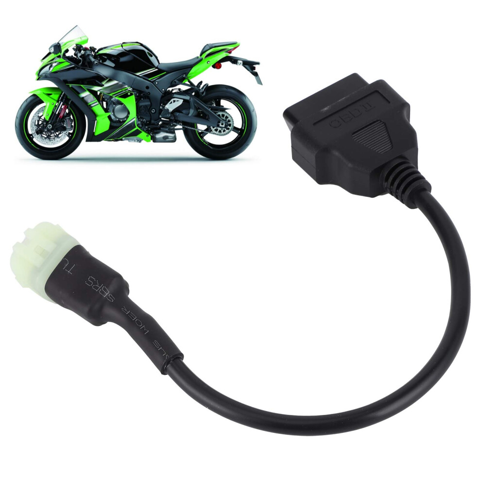 Obd2 Cable 6Pin Diagnostic Adapter Wiring Harness For Kawasaki Z900 Z900rs Zx10r Zx14r H2 9365049259316