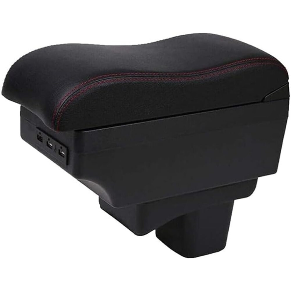 Car Armrest Box For Suzuki Baleno 20172019, Leather Centre Console Organizer With Extra Storage 9365049259200