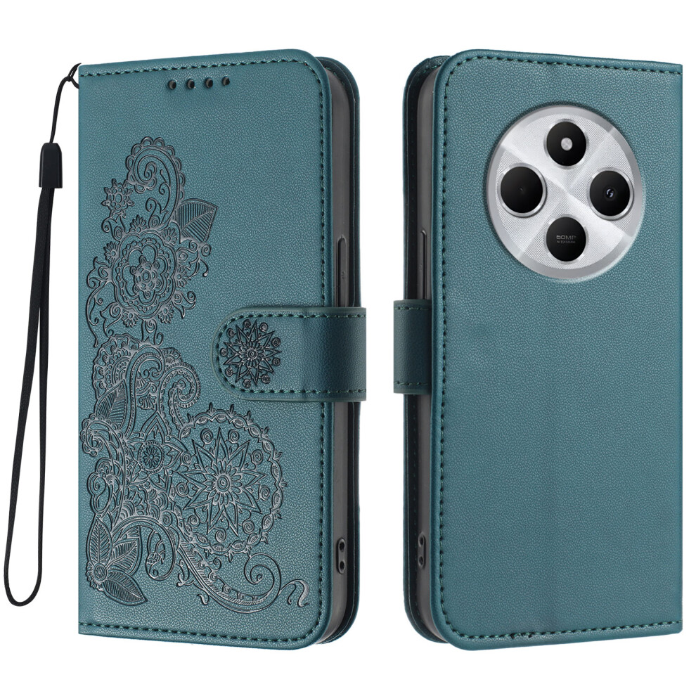 (Blackish ) For Xiaomi Poco C75 4G / Xiaomi Redmi A3 Pro 4G / Xiaomi Redmi A4 5G / Xiaomi Redmi 14R 5G / Xiaomi Redmi 14C 4G Phone Cases Mand Green 6914283299096