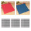 3 stuks 6 inch getextureerde embossingmap embossingsjablonen 2