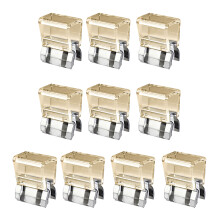 Pant Cuff Adjusters Prevents Trousers From-Transparent Yellow