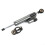 Motorcycle Steering Damper Bracket Mount 256mm Titanium for Enhanced Stability and Control 1