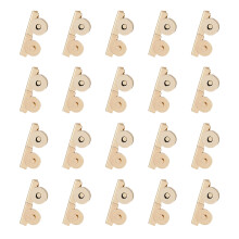 20 Pairs Magnetic Closure Bag Magnetic Buttons Magnetic-gold