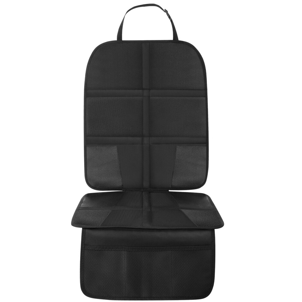 Baby Car Seat Protector For Mercedes Benz GLS 320 350d 400d 450 550, Waterproof 600D Fabric, Full Coverage Black