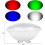 Φως πισίνας LED με αλλαγή χρώματος RGB, υποβρύχια φώτα χαμηλής τάσης 12V AC με 4