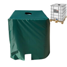 Outdoor Insulated Water Tank Cover with Waterproof UV Protection for Garden Rain Barrels