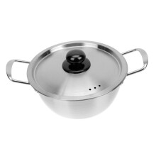 Stainless Steel Instant Noodle Pot Skillet Pan Lid For Kitchen Pasta Pot Strainer Fits Most Pots