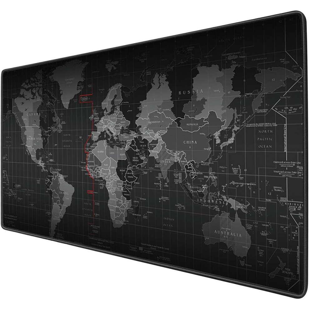 Professional Gaming Mouse Pad, Extended Mouse Mat With Stitched Edges, Smooth Surface For Unmatched Precision And Comfortable Experience In Your Gamin 9486358037379