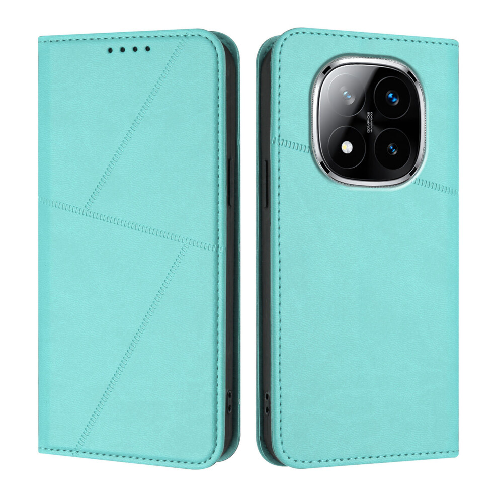 (Light ) For Xiaomi Redmi Note 14 Pro+ 5G / Xiaomi Redmi Note 14 Pro 4G / Xiaomi Poco X7 5G / Xiaomi Redmi Note 14 Pro 5G Wallet Case Magn Blue 6914288629379