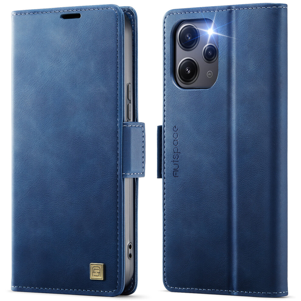 (Blue) For Xiaomi Redmi 12 5G (Global) / Xiaomi Redmi Note 12R 5G / Xiaomi Poco M6 Pro 5G / Xiaomi Redmi 12 4G Case Autspace A11 Rfid Bl Blue 6914285755330