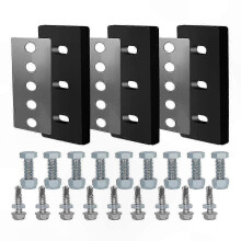 Universele 3-bladige waaierkit voor 2-traps sneeuwblazers, 3/8 inch upgrade modificatieonderdelen