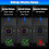 12V LED digitale spanningsmeter voor in de auto. 3