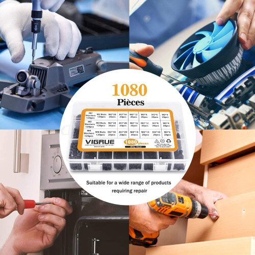Precision Machinery Hex Button Socket Head Cap Screws, Smooth Thread Design Facilitates Easy Handling 1