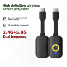 4K HDMI draadloze displayadapter voor tv en projector, 2.4G/5G wifi-dongle-ontvanger, streaming mediaspeler voor schermspiegeling