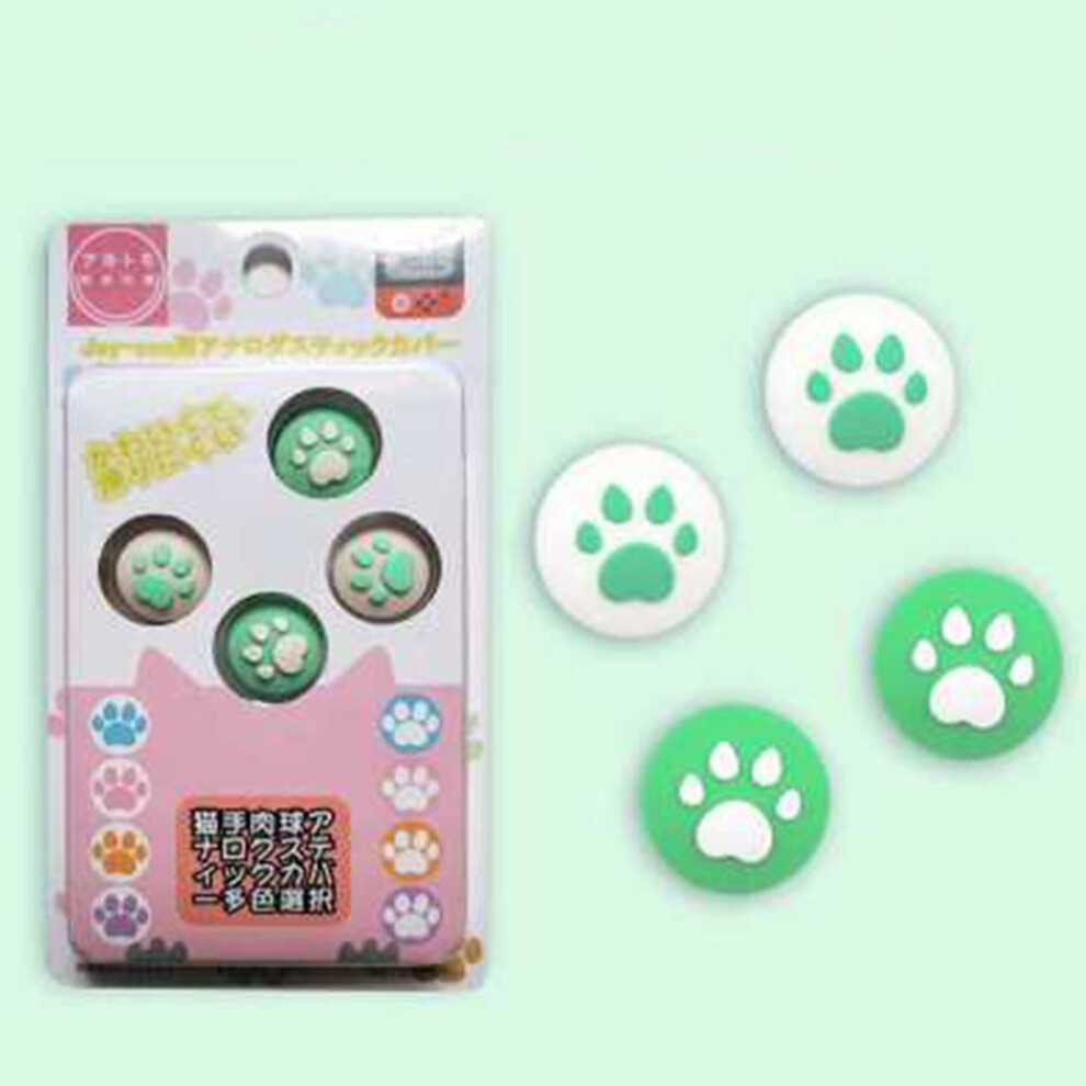 Cat Claw Design Thumb Stick Grips For Joy-Con Controllers, Soft Silicone Protection With Enhanced Gaming Experience, Compatible With Nintendo Switch, 9416038609442