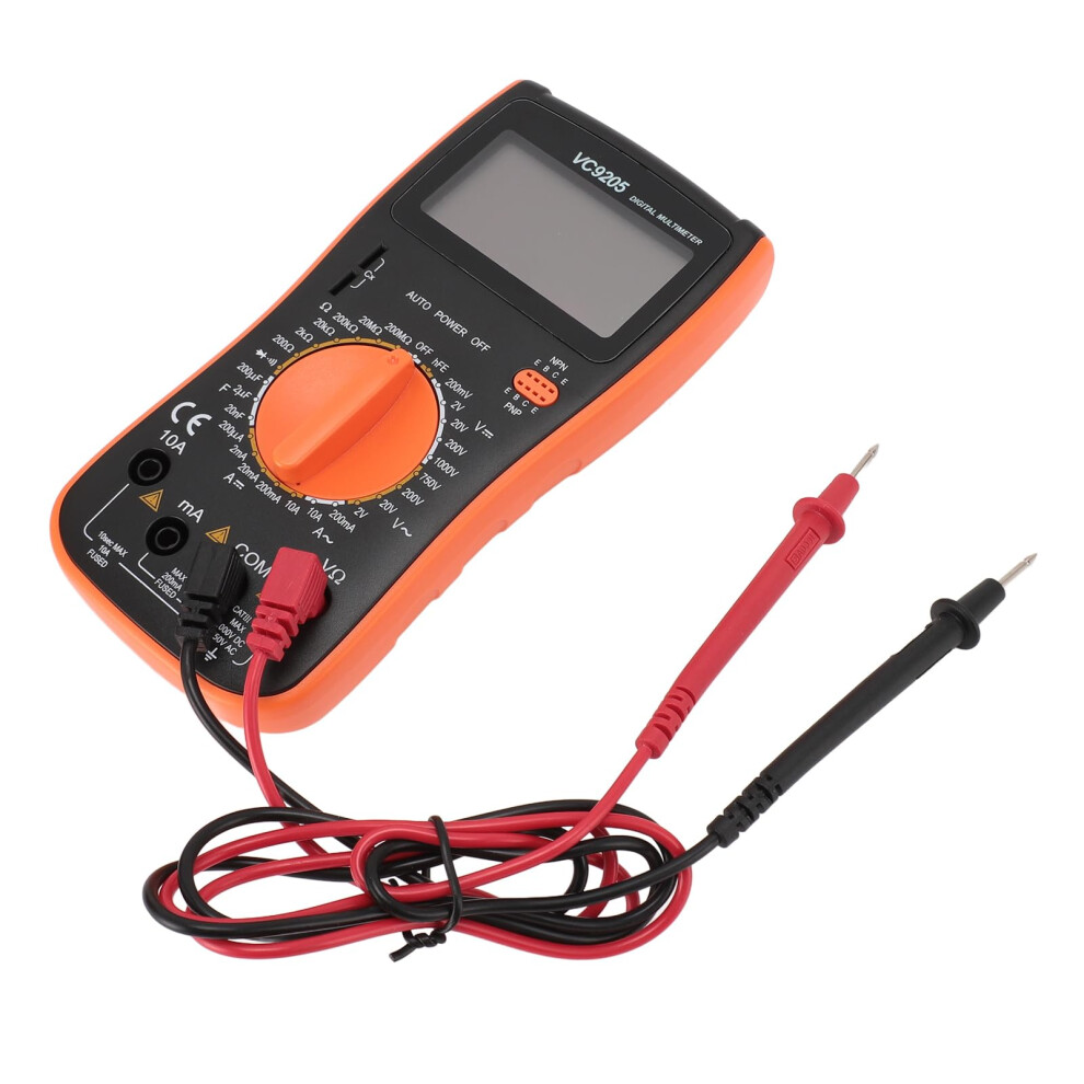 Ohmmeter Voltmeter Digital Multimeter With Lcd Display Manual Range Backlight Measures Resistance Capacitance Voltage 9365049260527