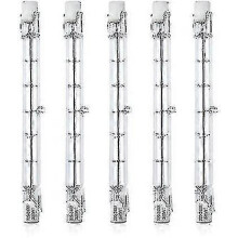 5 stuks dimbare R7s 118mm 300W halogeenlampen (potloodmodel) AC 220-240V 3100lm lineaire halogeen schijnwerper voor tuinverlichting, beveili