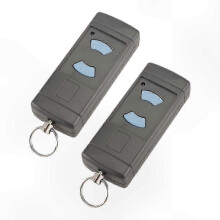 Universele set van 2 garagedeurafstandsbedieningen voor 868MHz-systemen, compatibel met HSE2, HS4 en HSM4.