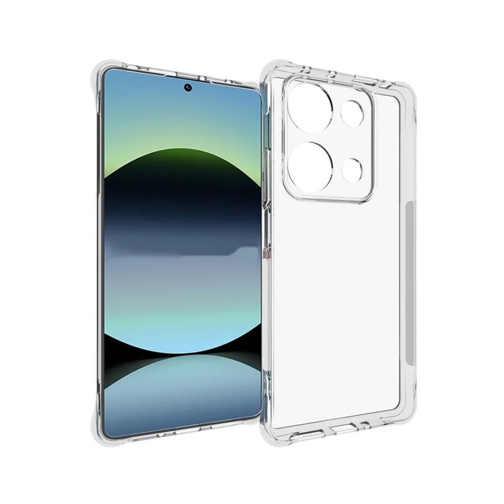 (Transparent) For Xiaomi Redmi Note 14S 4G Clear Tpu Case Wanlonfeng Tm Series 2.0Mm Phone Back Cover 6914281328026