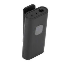 Bluetooth AUX-ontvanger met geheugenkaartondersteuning, 3,5 mm clip-on draadloze autoradio-adapter voor bedrade hoofdtelefoons en mobiele te