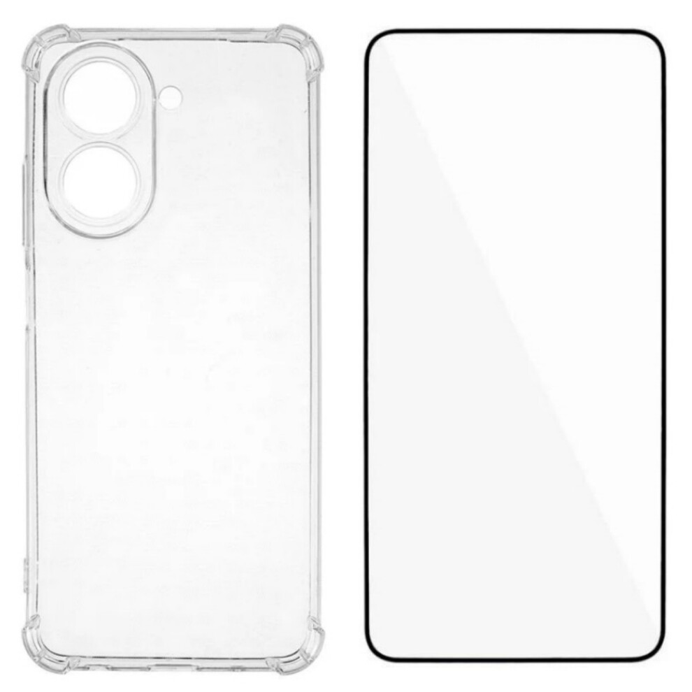 (Transparent) For Xiaomi Redmi A5 4G (171.7Mm) Tpu Case Wanlonfeng Wl3 Series 1.5Mm Phone Cover With Tempered Glass Film 6914289657203