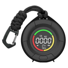 Mini-Kohlenmonoxidmelder CO Luftqualitätsmonitor Tragbarer LED-Bildschirm USB-Ladefunktion für Innenräume