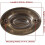 Set van 10 antieke Engelse ladehandgrepen, ovaal van 5,7 cm 2