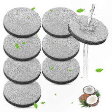 Set van 8 micro-schijf waterfilters voor flessen en karaffen, vervangingspatronen