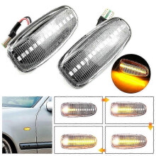 Sequentiële LED-zijmarkeringslichten compatibel met W202 W210 W208 R170 Vito W638 auto's