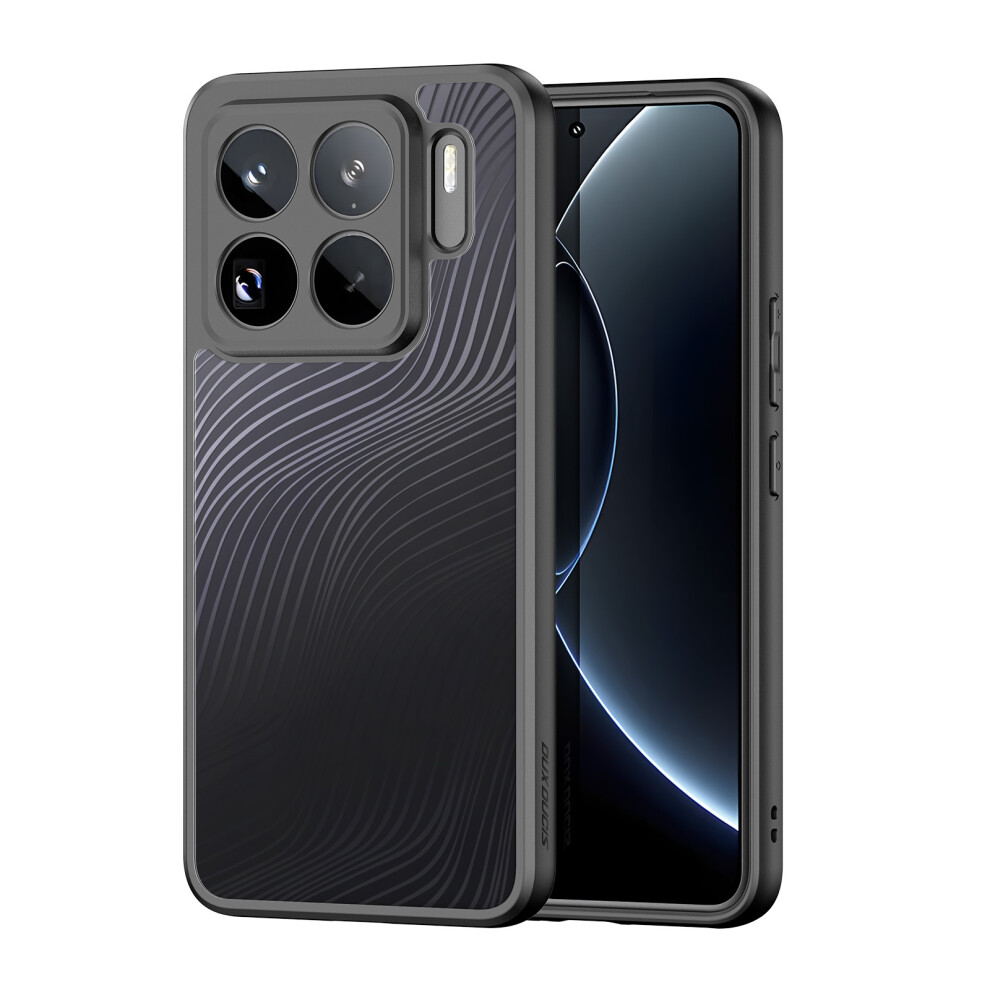 (Black) For Xiaomi 15S Pro Case Dux Ducis Aimo Series Tpu+Pc Matte Drop-Proof Phone Cover (Reach Certification) Black 6914280432700