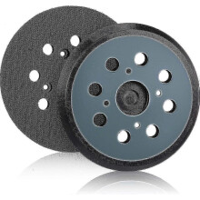 2 stuks 125 mm 8-gaats klittenband schuurpads voor excentrische schuurmachine (blauw) hwy