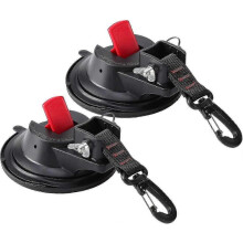 2 stuks sterke autoankers met zuignappen en bevestigingshaak voor zijluifels, boten, camping, zeilen, tenten, bagage, dekzeilen (Superma Edi