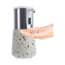 Automatische zeepdispenser zonder aanraakbediening, keramische vloeibare zeepdispenser, afwasmiddeldispenser met handsfree bediening, I