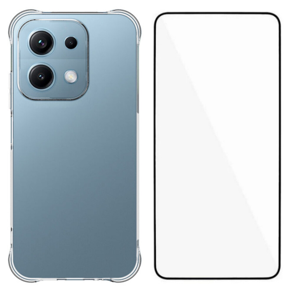 (Transparent) For Xiaomi Redmi 15C 5G (Eu) (173Mm) / 15C 4G (Eu) (173Mm) Case Wanlonfeng Wl Series 2.0Mm Tpu Phone Cover With Tempered Glass Fi 6914285553066
