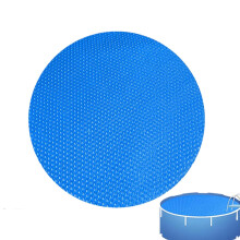 Solar Blanket for Inground Pools Cuttable Round Pool Blanket Heavy Duty Outdoor Ground All Season Protection 12 Ft