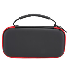 Estojo de transporte universal compatível com o console Nintendo Switch, design elegante e moderno com zíper especial e tecnologia de ventilação