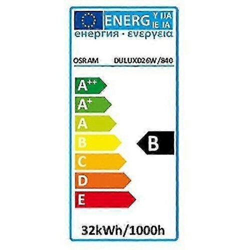 Dulux D 26W 840 Koelwit G24d-3 (4000k) compacte fluorescentielamp 2