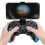 Bluetooth Gamepad για Android και iOS ασύρματο επαναφορτιζόμενο χειριστήριο με εργονομικό 6