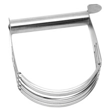 Manual Churner Stainless Steel Pastry Blender For Dough Mixing Bench Tool For Baking