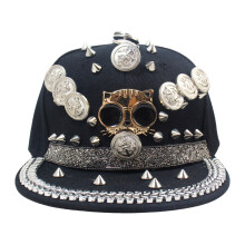 Chapeau de Baseball réglable à la mode, chapeau-lunettes de chat