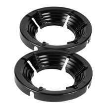 Windproof Wok Ring For Gas Stove Enamel Coated Cooktop Trivet NonSlip Universal Pot Holder StirFry 2Piece Set