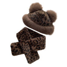 Écharpe de cou de chapeau populaire-850 écharpe chapeau marron